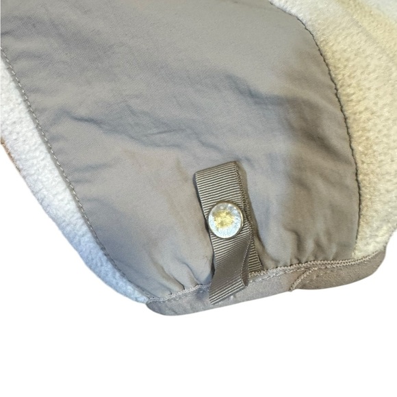 The North Face Girls Jacket Large White Gray Delani Fleece XL 18 Junior Outdoors - Picture 7 of 15
